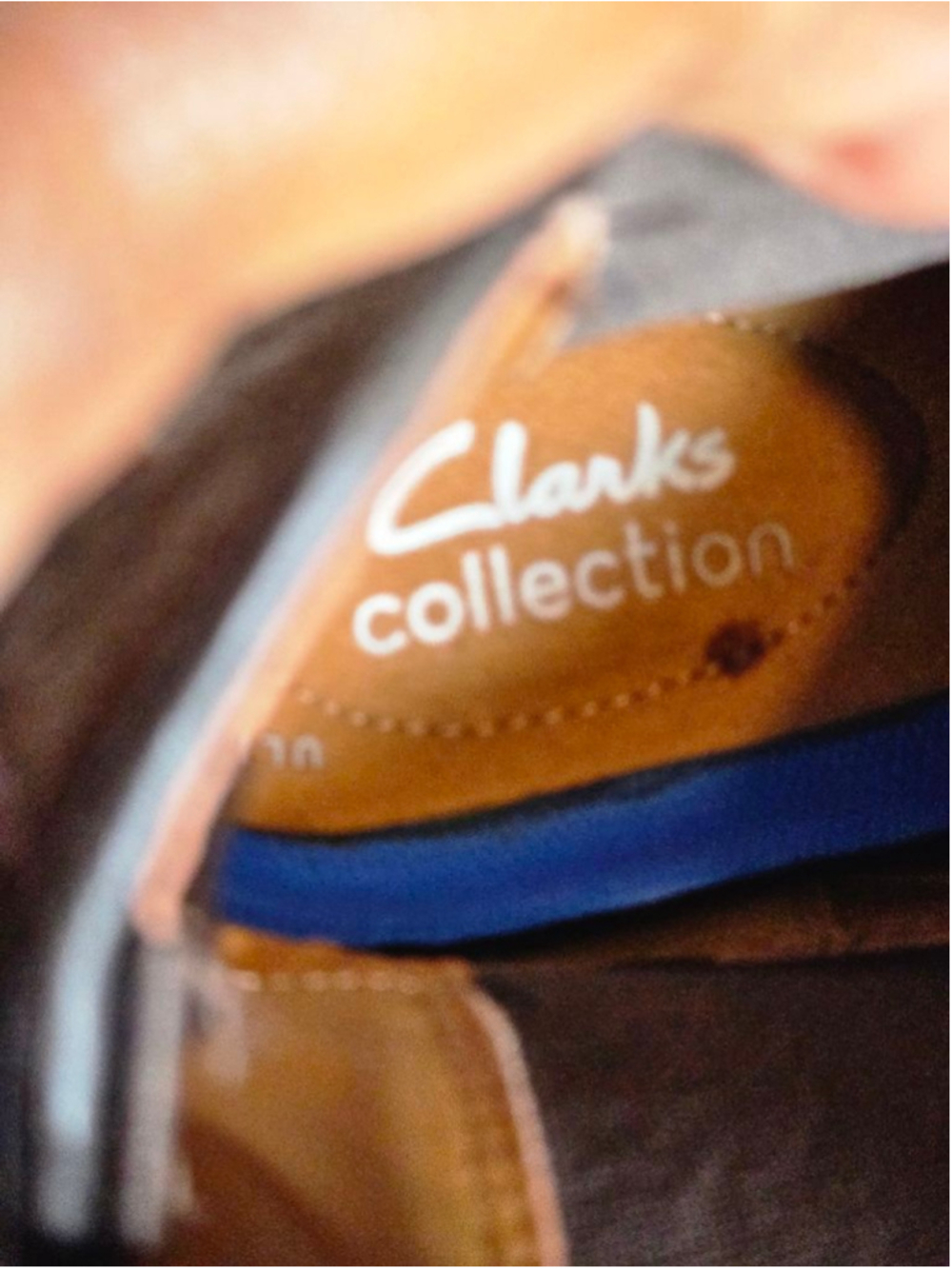 Clarks Brown Suede Chelsea Boots Men's Size 10.5 - Picture 7 of 8